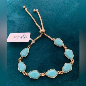 Style & Co vibrant Color Stone Slider Bracelet